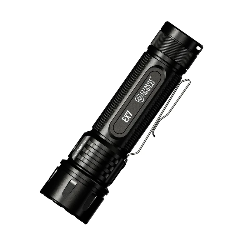 Nitecore EX7-6000 Lumens Flood Spot Light Mix Operated USB-C Battery, Black