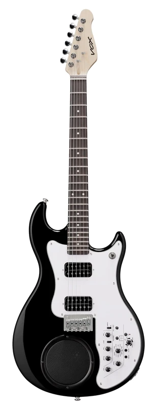 Vox APC-2 Electric Guitar with Integrated Amp and Speaker, Effects and Rhythm Machine - Black