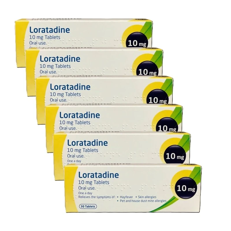 Fylde Clinic Loratadine 10mg Tablets - 180 Count, Daily Allergy Relief