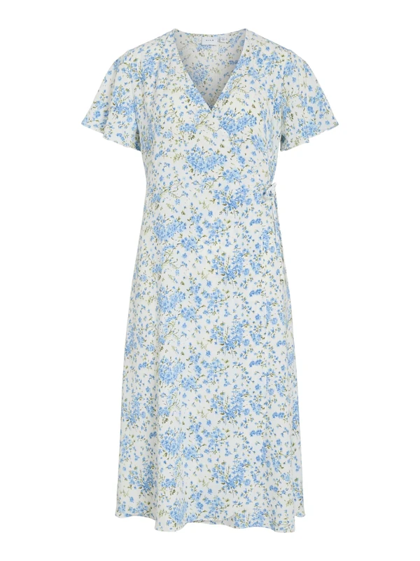 Wrap Dress VILOVIE Short Sleeved 36, Snow White 1, 36
