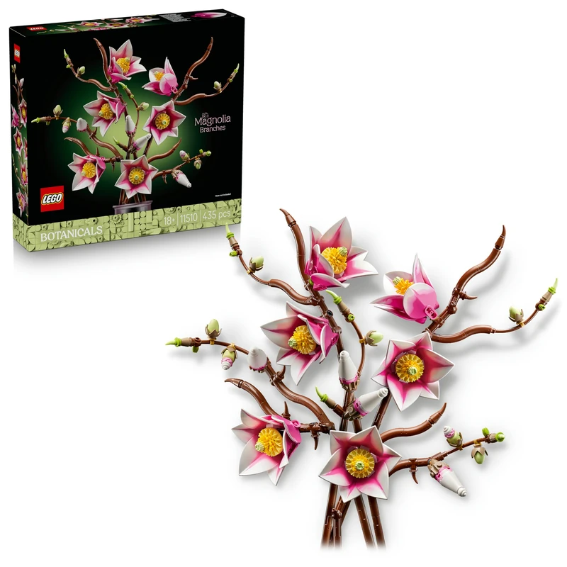LEGO Botanicals Magnolia Branches - 11510 Flower Building Set