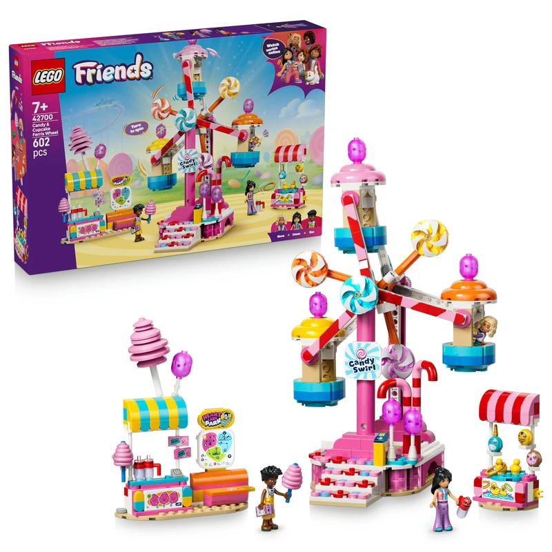 LEGO Friends Candy & Cupcake Ferris Wheel Set 42700