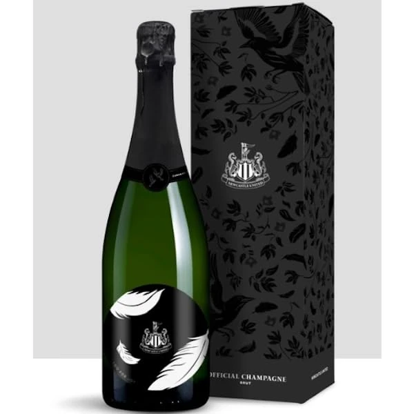 Newcastle United FC Official Carabao Cup Winners Champagne 2024/25, Limited Edition, Premium Gift Box - Image 1