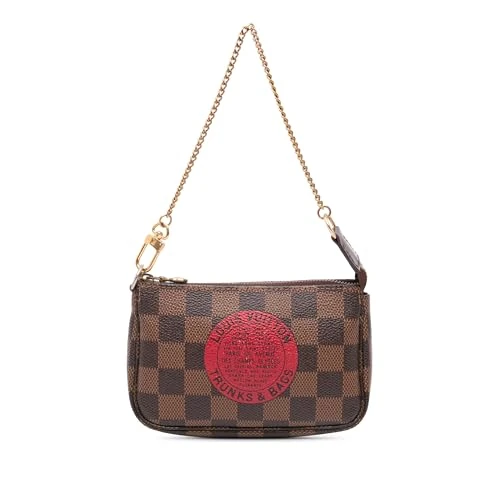 Louis Vuitton Pre-Loved Damier Ebene Trunks and Bags Mini Pochette Accessoires