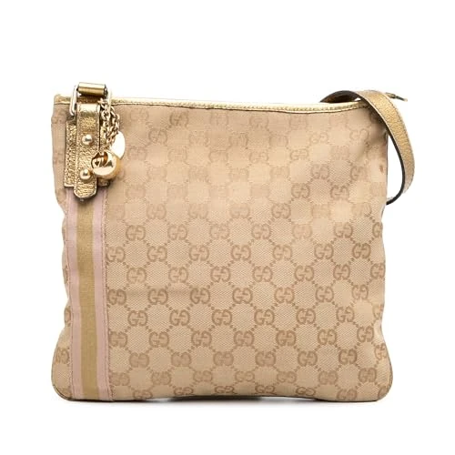 Gucci Pre-Loved GG Canvas Jolicoeur Crossbody