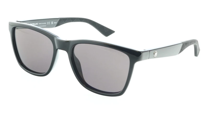 MONTBLANC GAFAS BLACK-BLACK-GREY/Lens height: 42,90 Lens diagonal: 61,20 Shape Description: RECTANGULAR/SQUARED