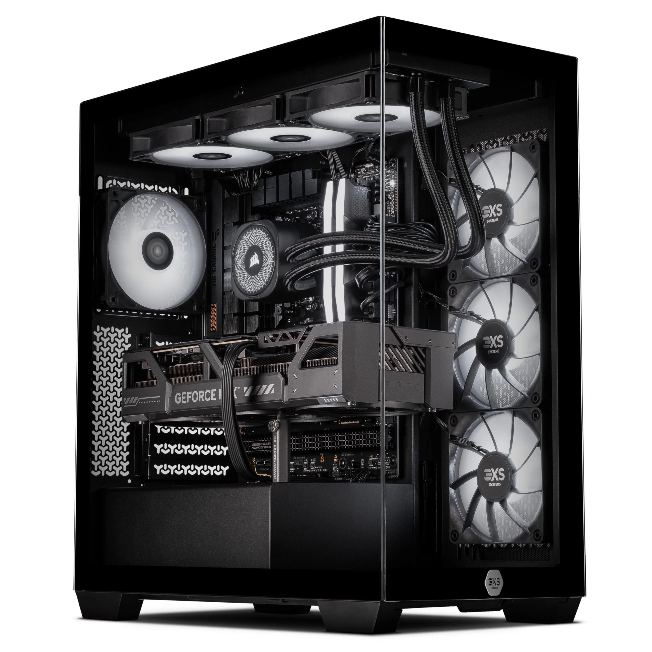 3XS iCUE Liquid Cooled Gaming PC | RTX 5080 Graphics Card | Ryzen 7 9800X3D 8 Core | 32GB DDR5 RAM | 2TB M.2 SSD | Dynamic RGB Lighting | WiFi | Streaming Ready | Windows 11