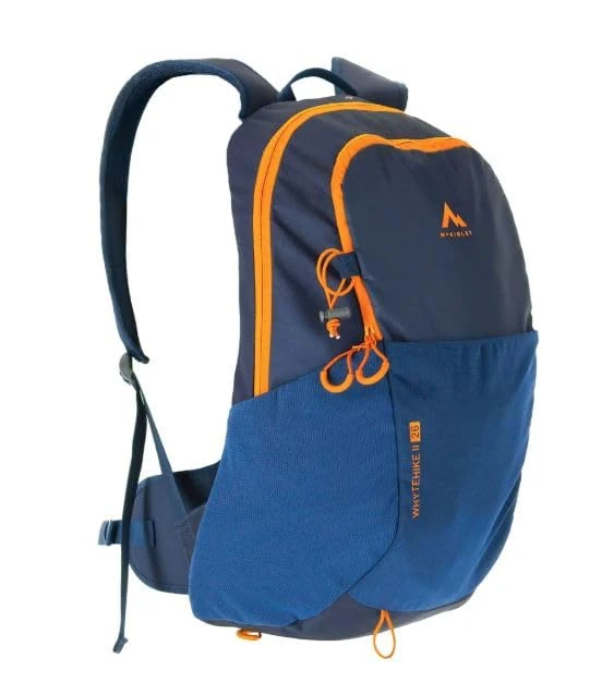 Mc Kinley Unisex Whytehike 26L II Hiking Backpack, Black/Blue/Grey, One Size