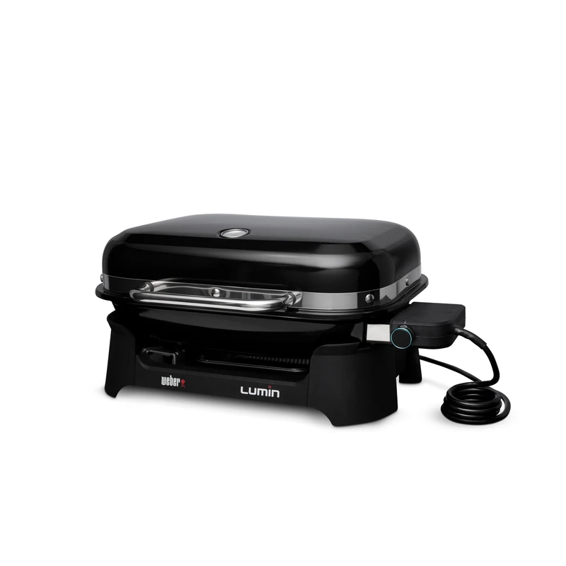 Weber Lumin Electric Grill - 315C Searing & Smoking - Black