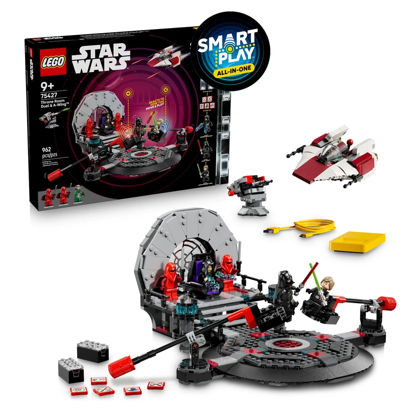 LEGO Star Wars SMART Play Throne Room Duel & A-Wing 75427