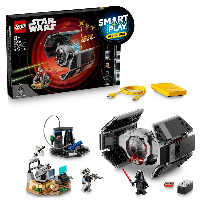 LEGO Star Wars Darth Vader TIE Fighter SMART Play Set 75421