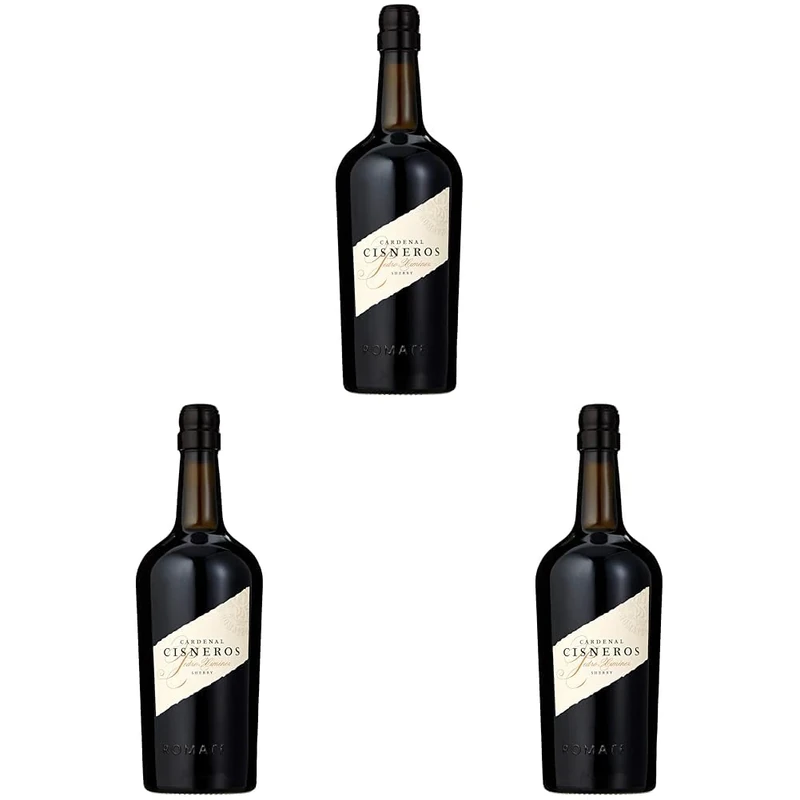 Sanchez Romate Pedro Ximenez Cardenal Cisneros Sherry 75 cl (Pack of 3)