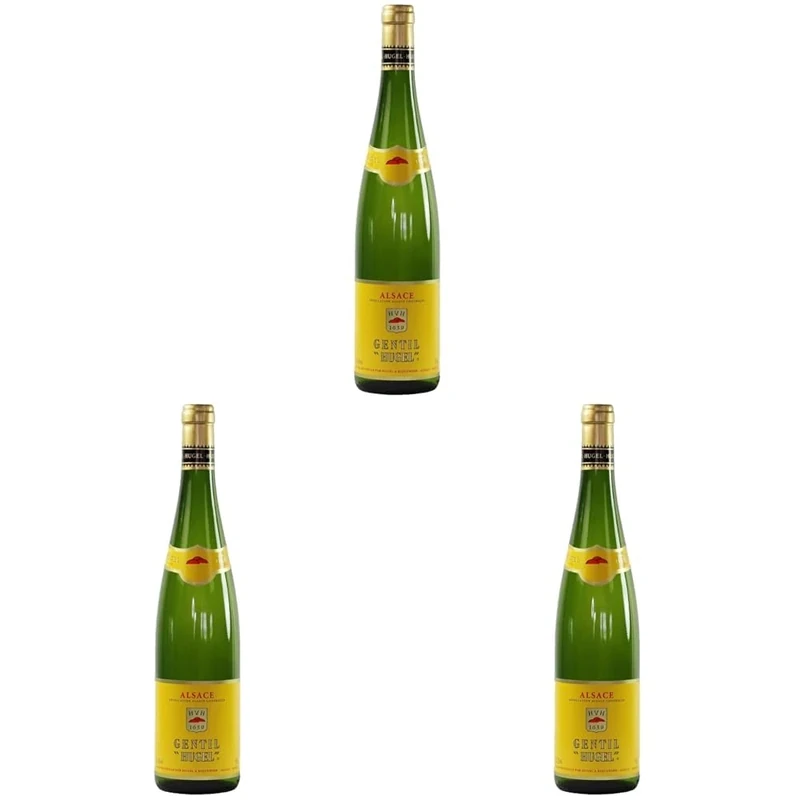 Famille Hugel Classic Gentil, 75 cl (Pack of 3)