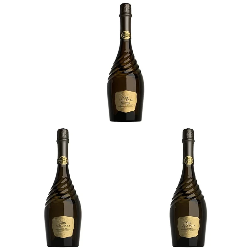 Codorniu Ars Collecta Blanc De Blancs Cava Reserva Sparkling Wine 75cl (Pack of 3)