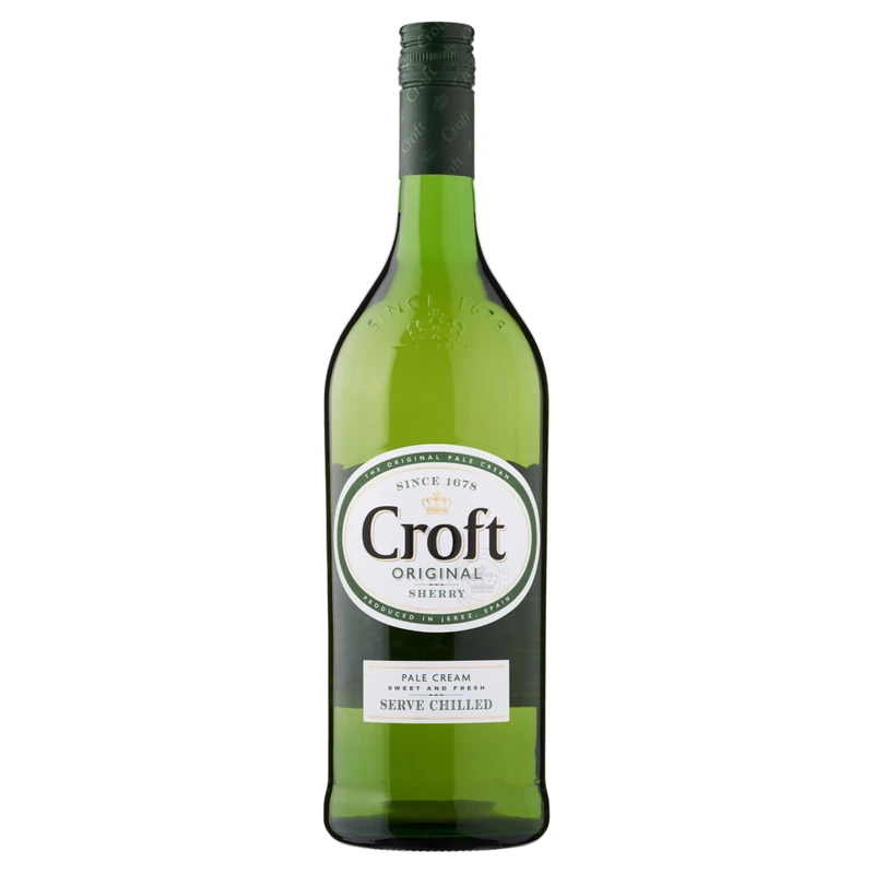 Croft Original Pale Cream Sherry 1l (Pack of 6)