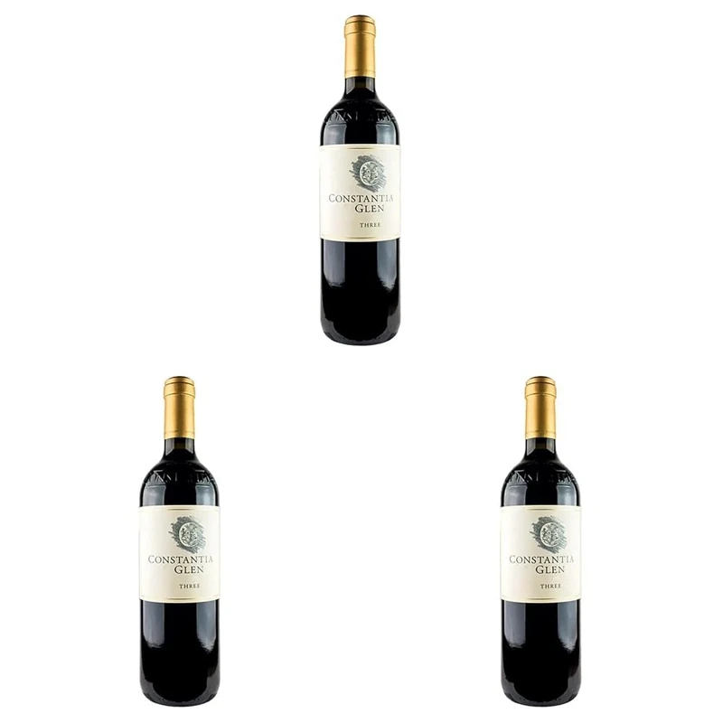 Constantia Glen Three, Merlot Cabernet, 75cl (Pack of 3)