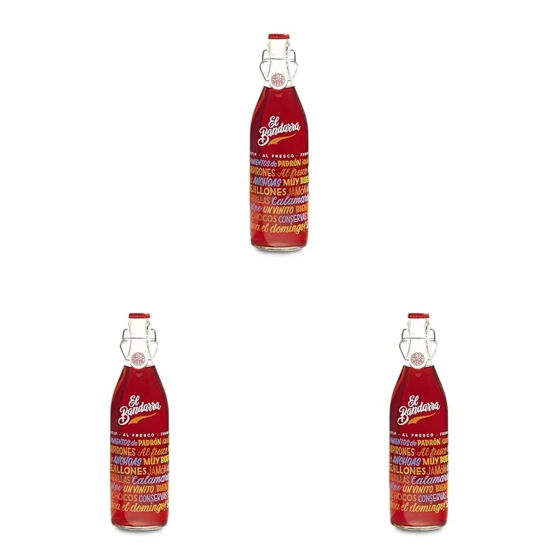 El Bandarra Al Fresco - Barcelona Aperitivo, Drink with Tonic or as a Spritz, Bittersweet, Alternative to Pink Gin, Notes of Grapefruit and Mediterranean Botanicals - 1 Litre Bottle, 14% ABV