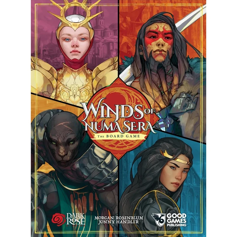 Good Games Publishing | Winds Of Numa Sera | Fantasy Board Game Standalone | 3-5 Players | 90-120 Minutes