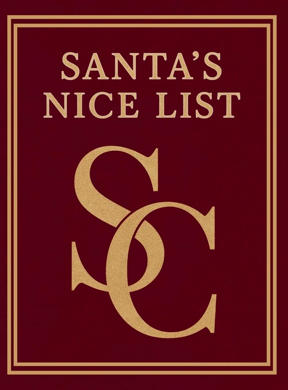 Santa's Nice List - Book with Over 80,000 Names
