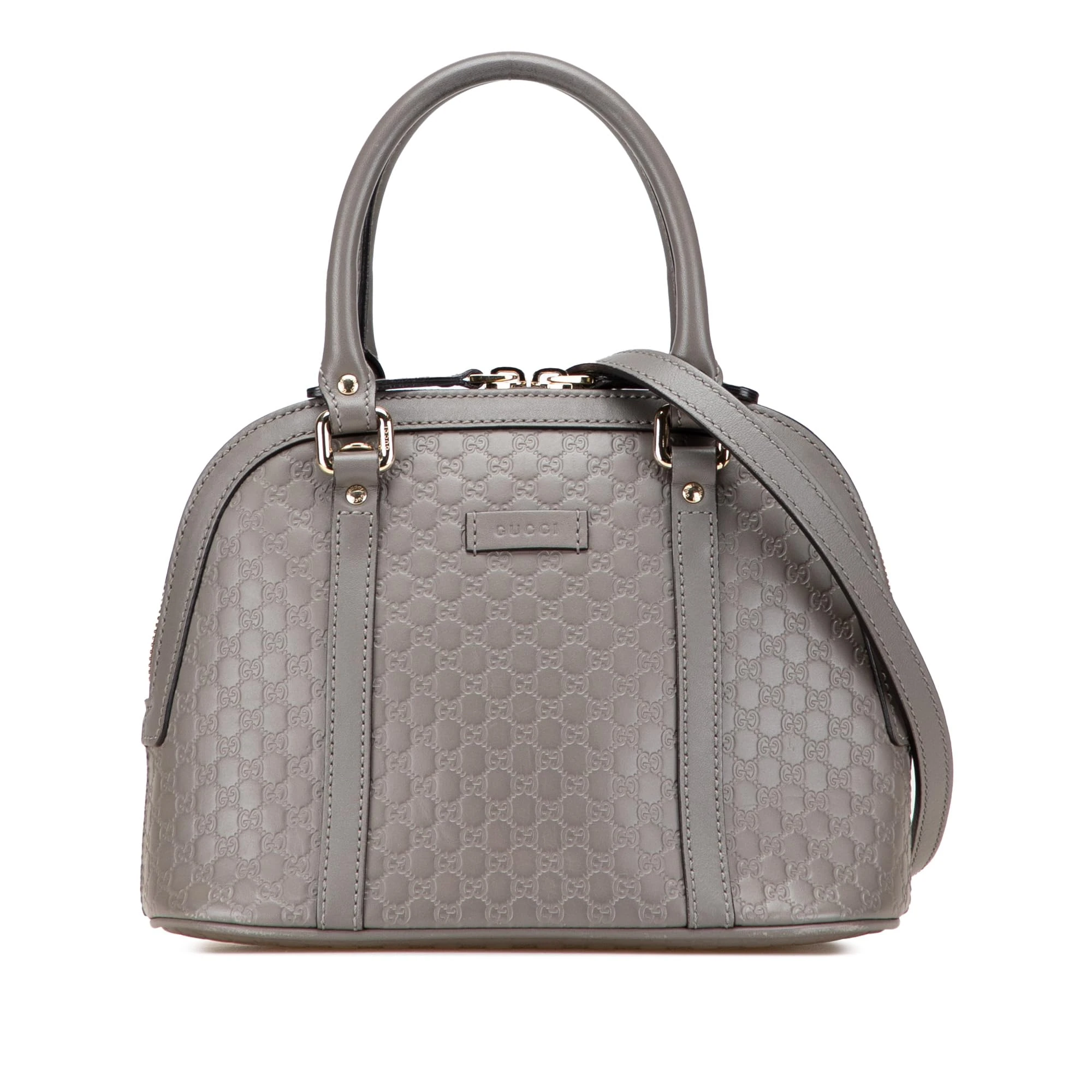 Gucci Pre-Loved Mini Microguccissima Dome Satchel