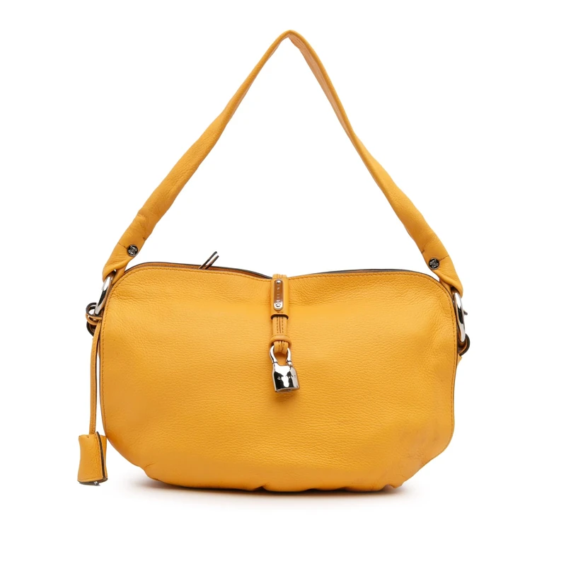 Celine Pre-Loved Leather Bittersweet Hobo Shoulder Bag