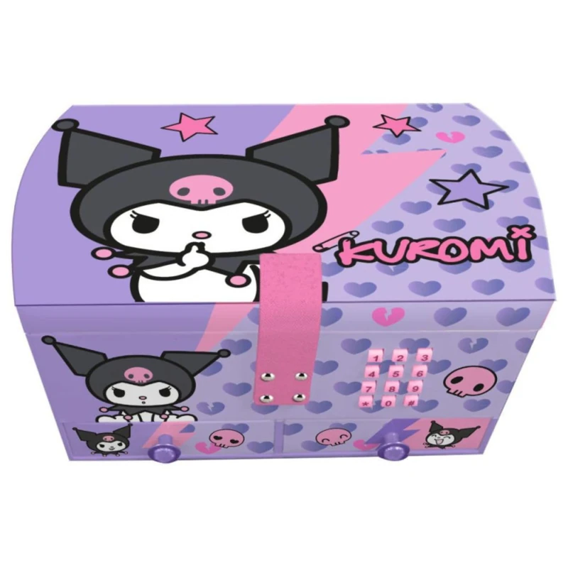 Kids Licensing - Kuromi Secret Jewellery Box for Girls, Jewellery Box, Sanrio Children's Gift - Image 1