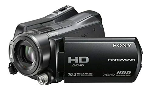 Sony HDR-SR12 Handycam Camcorder 10.2 Megapixel with 12x Optical Image Stabilized Zoom 120GB High Definition Hard Drive 3.5-Inch Screen Black (Renewed)