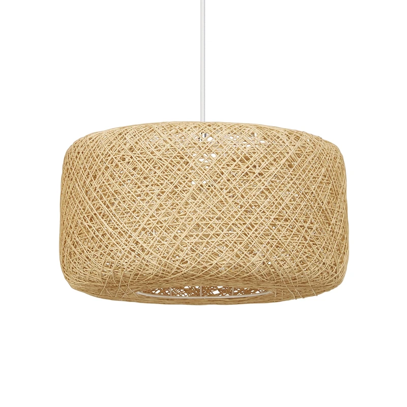 OSRAM Decor Paper Bale Decorative Pendant Light Made of Paper and Metal, 400mm, with E27 Socket, IP20, Beige