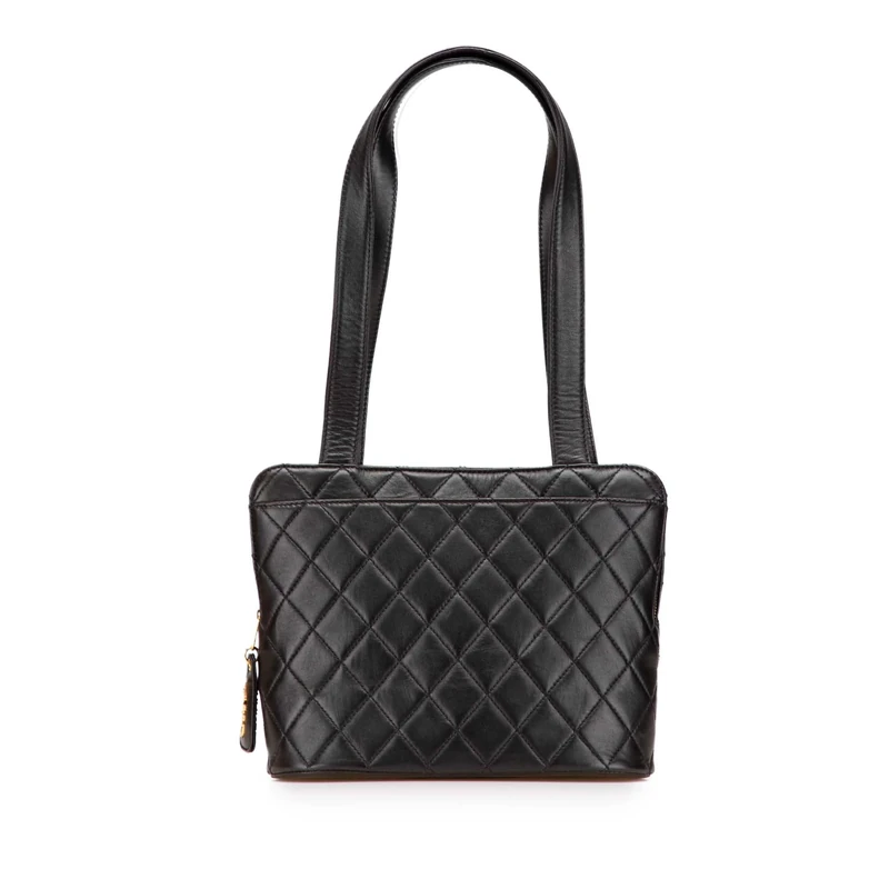 Chanel Pre-Loved Quilted Lambskin Shoulder Bag