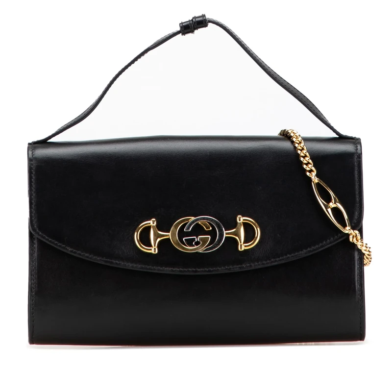 Gucci Pre-Loved Small Leather Zumi Satchel