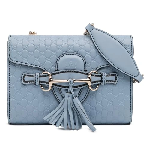 Pre-Loved Mini Microguccissima Emily Crossbody