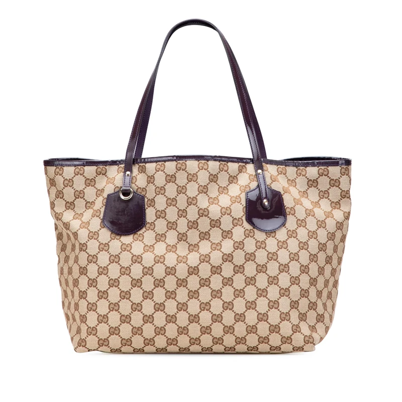 Gucci Pre-Loved Medium GG Canvas Jolie Tote