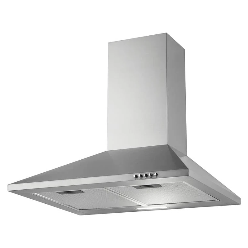 Lamona LAM2410 Stainless Steel Chimney Cooker Hood, 60cm, 3 Fan Speeds, LED Lights