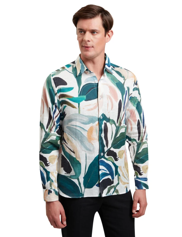 Ted Baker London Relaxed fit Tropical Floral, Multicol - Image 1