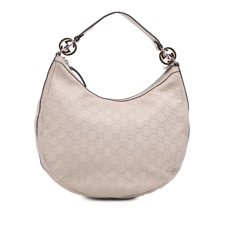 Pre-Loved Medium Guccissima Twins Hobo