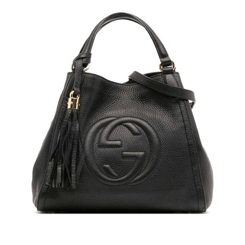Gucci Pre-Loved Small Leather Soho Satchel