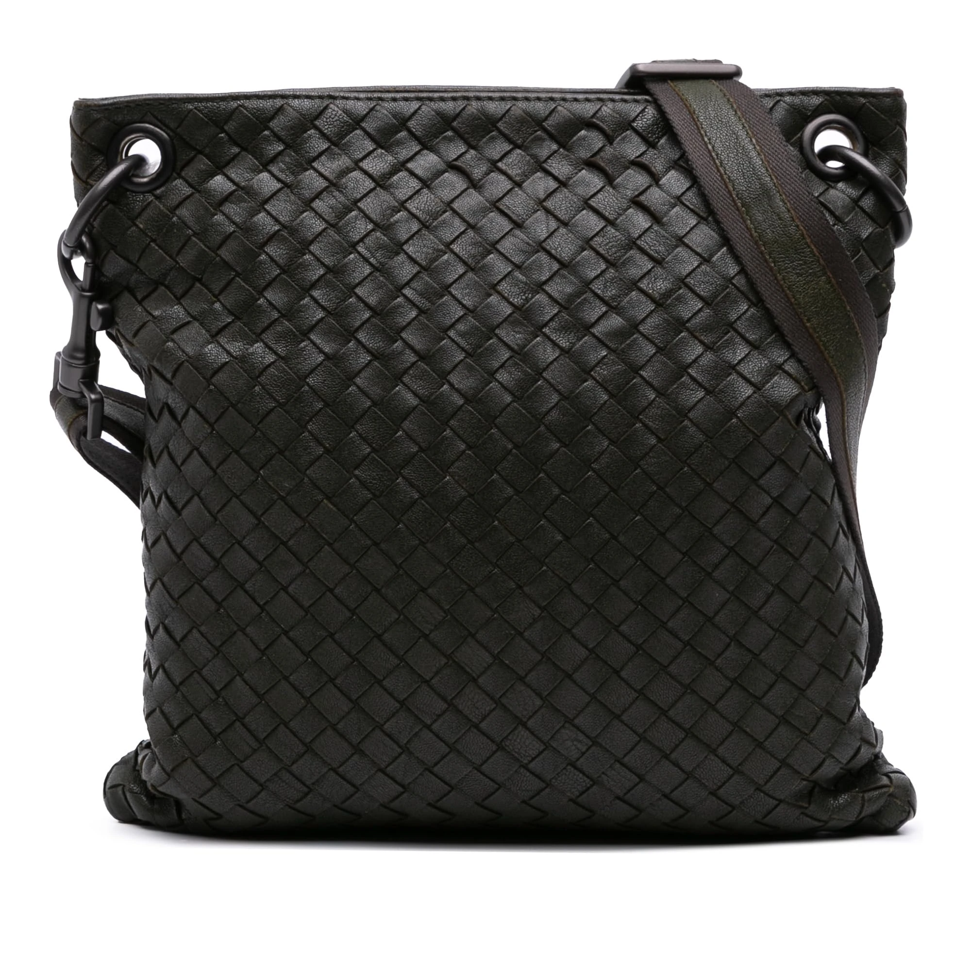 Bottega Veneta Pre-Loved Nappa Intrecciato Crossbody