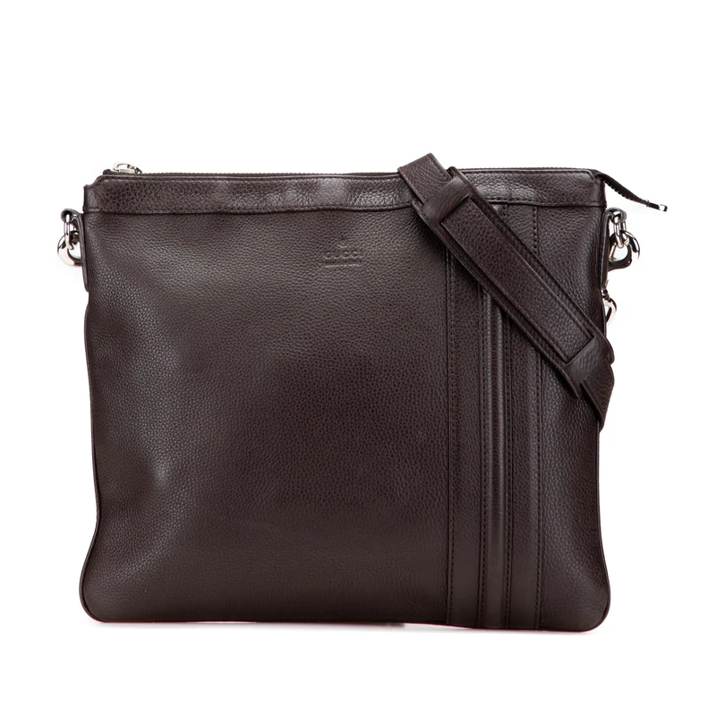 Gucci Pre-Loved Leather Crossbody Bag