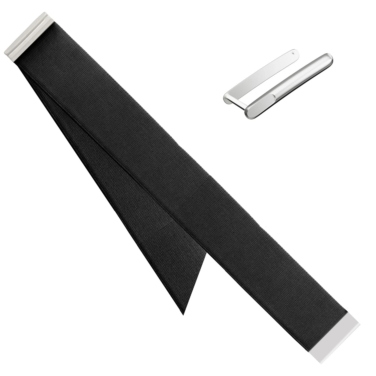 Fitcent Fast Drying CoreKnit Bicep band Compatible with WHOOP 5.0 One+Peak WHOOP MG LIFE, Quik Drying Waterproof Bicep Bands with Stainless Steel U Shape for WHOOP LIFE ECG (Black, MG)