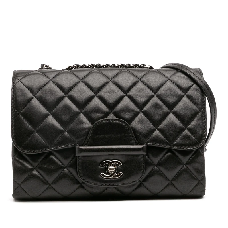 Chanel Pre-Loved Small Quilted Lambskin Coco Loop Flap