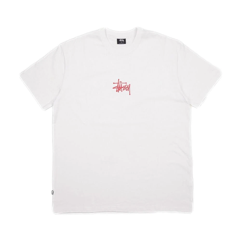 Stussy Pre-Loved Dragon T-Shirt White