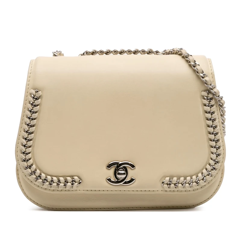 Chanel Pre-Loved Small Calfskin Braided Chic Flap