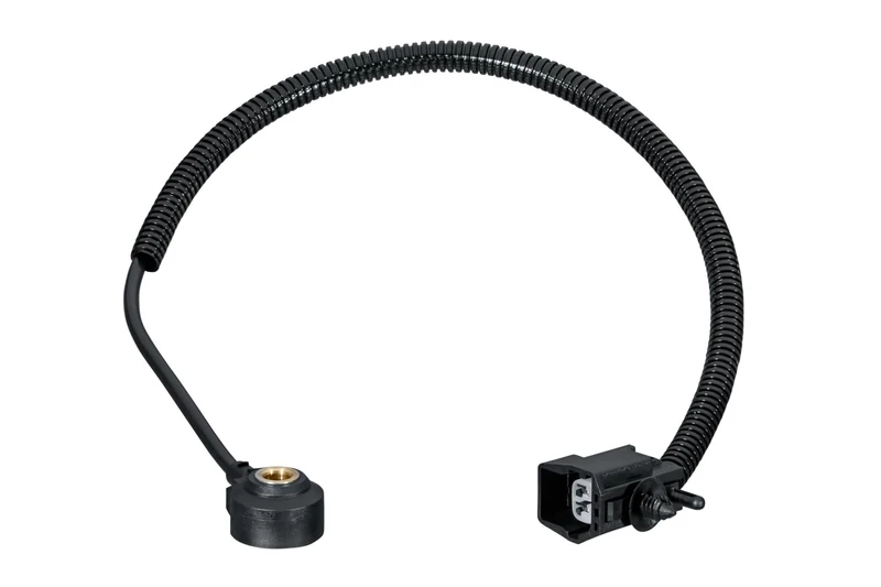 HELLA 6PG 013 114-741 Knock Sensor - 2-pin connector - Cable: 431mm