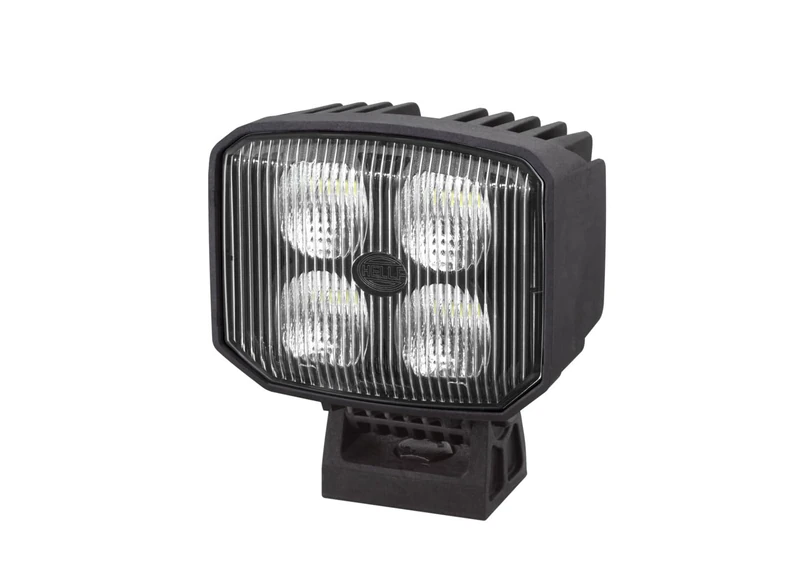 HELLA 1GA 996 588-401 LED-Worklight - Power Beam S - 12/24V - 1850lm - Bolted - Bracket system - Short-Range Illumination - Plug: DEUTSCH plug - Quantity: 1