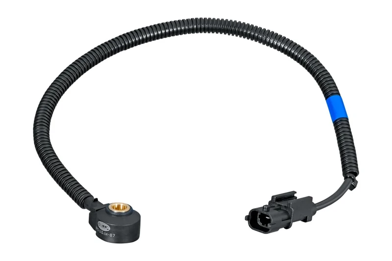 HELLA 6PG 013 114-871 Knock Sensor - 2-pin connector - Cable: 437mm