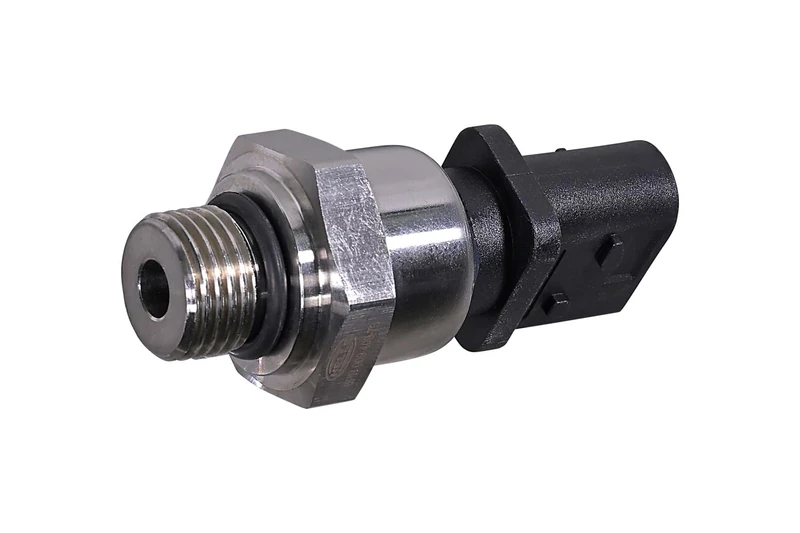 HELLA 6PP 009 409-731 Sensor, exhaust pressure - 3-pin connector - Screw Connection