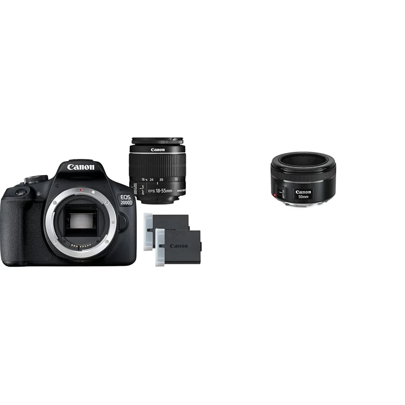 Canon 2000D + EF 50mm Macro Kit Bundle