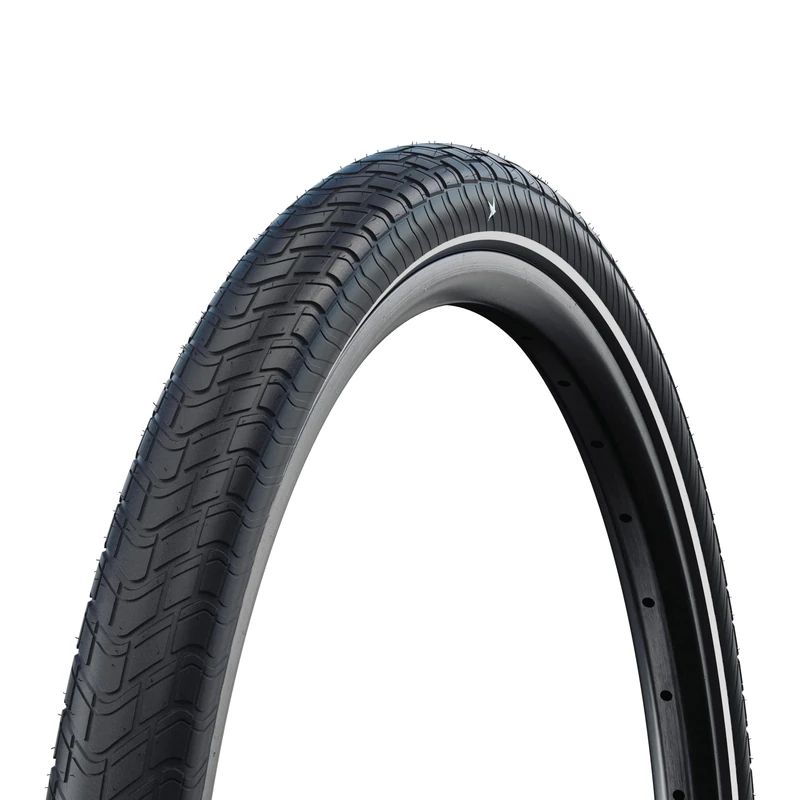 Schwalbe Motion Big Apple Raceguard Nmc 50-203 Bicycle Tyre, Black/Reflex, 28 x 2.0
