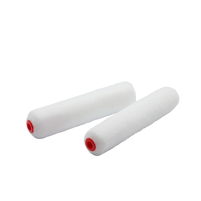 ProDec Advance 6 inch Twin Pack Medium Pile Ice Fusion Mini Paint Rollers for an Ultra-Smooth Finish Painting with Emulsion and Satin Paints on Interior Walls, Ceilings, Wood and Metal, 6"