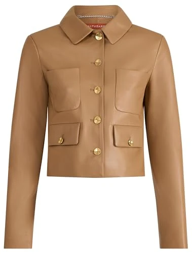 Altuzarra, Astley Jacket, 10, Saddle